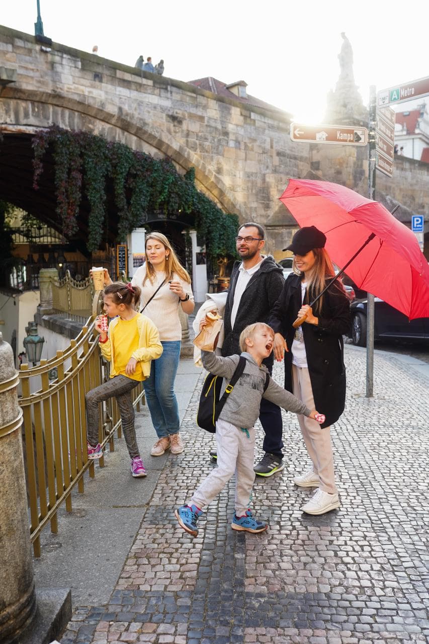 Family at Kampa Island
