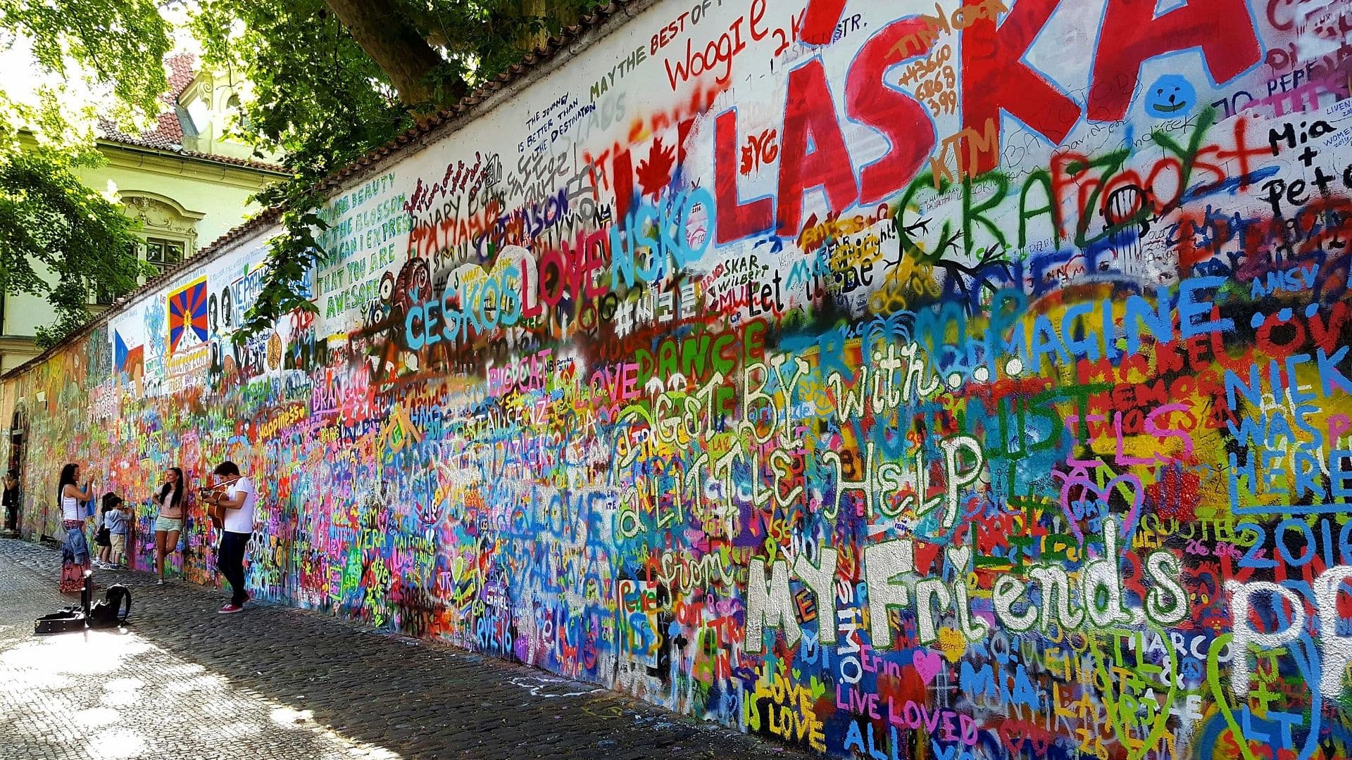 John Lennon Wall Prague — The Story Behind the Paint